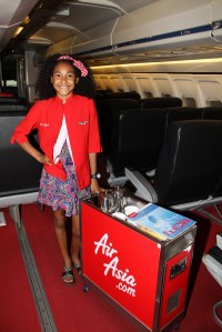 Time to serve my first class passengers..