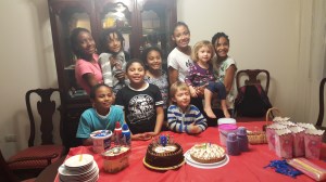 celebrating 2 amazing kids today.. Destiny and Malik. it was really priceless seeing the smiles on their faces.